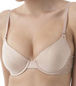 OnGossamer Sheer Link Mesh Contour Bra